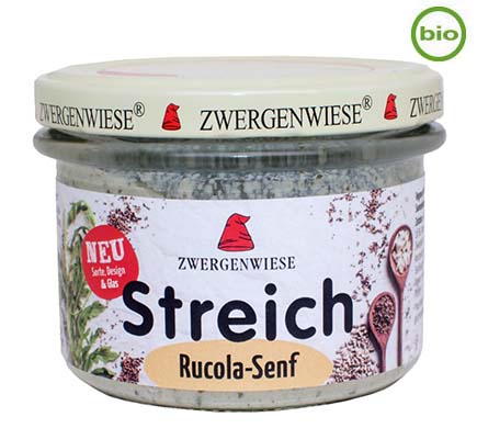Zwergenwiese Rucola-Mosterd Spread BIO 180g