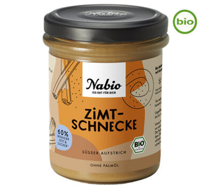 Nabio Cinnamon Roll Spread BIO 175g