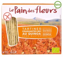 Le Pain des Fleurs Quinoa Crackers BIO 150g