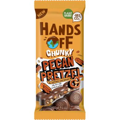 Hands Off My Chocolate Chunky Pecan Pretzel 100g