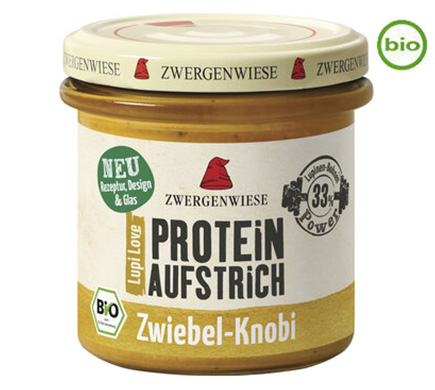 Zwergenwiese LupiLove Ui-Knoflook Spread BIO 135g