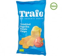Trafo Ribbel Chips Paprika BIO 125g