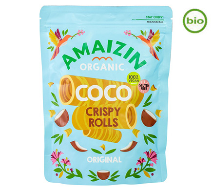 Amaizin Coco Crispy Rolls Original BIO 140g
