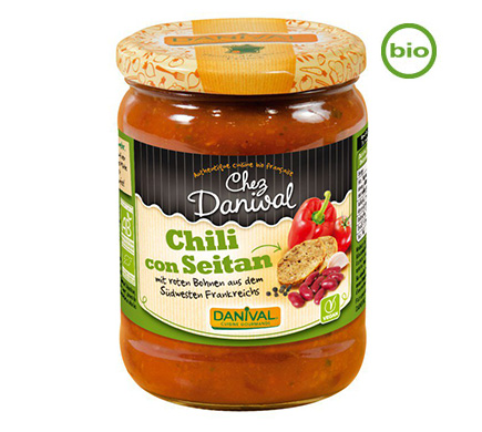 Danival Chili con Seitan BIO 525g