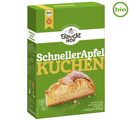 Bauckhof Appeltaart Mix BIO 500g