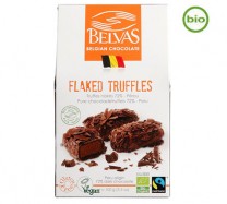 Belvas Flaked Truffels Puur 72% BIO 100g