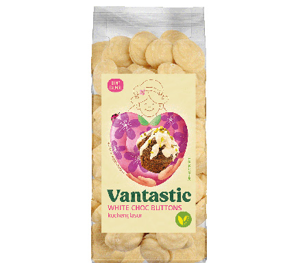 Vantastic Foods Witte Schakalode Buttons 500g