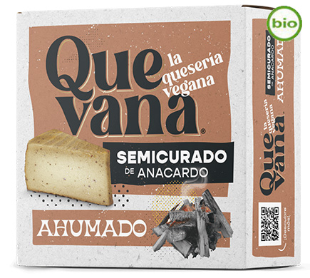 Quevana Smoked Cashew Wedge BIO 80g