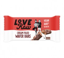 LoveRaw Cream Filled Wafer Bars 43g