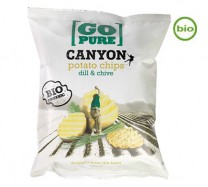 Go Pure Canyon Chips Dill & Chives BIO 125g