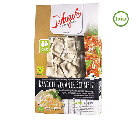 Ravioli met plantaardige kaas BIO 250g