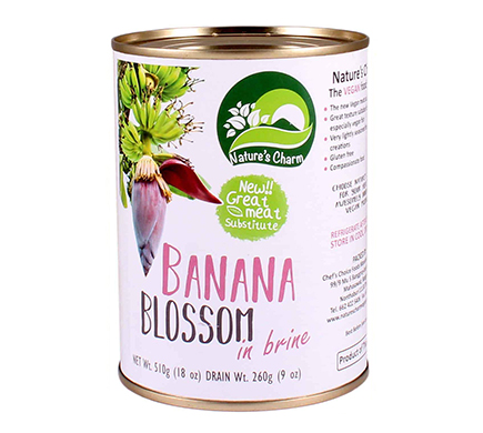Nature's Charm Bananenbloesem in pekel 510g