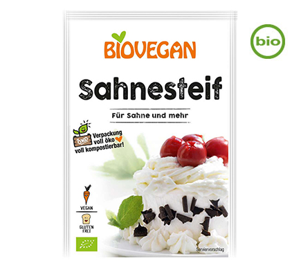 Slagroomversteviger BIO 18g