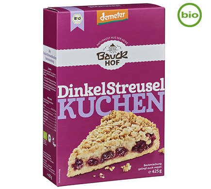 Spelt-Kruimeltaart Mix BIO 425g