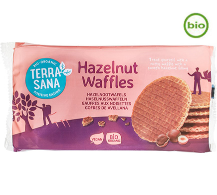 Hazelnootwafels BIO 175g