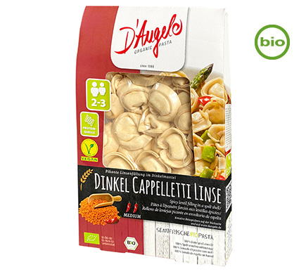 Capelletti met linzen BIO 250g