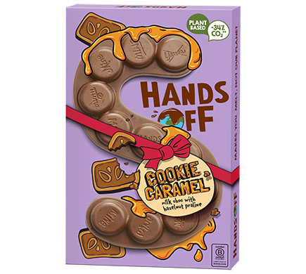 Hands Off My Chocolate Sintletter Cookie Caramel 120g