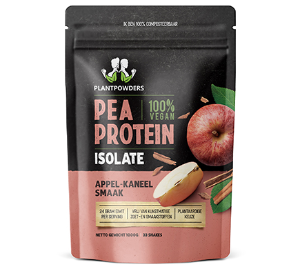 Pea Protein Isolate Appel-Kaneel 1000g