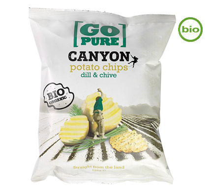 Canyon Chips Dill & Chives BIO 125g