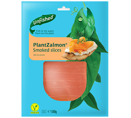 PlantZalmon Smoked Slices 100g