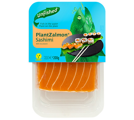 PlantZalmon Sashimi 200g
